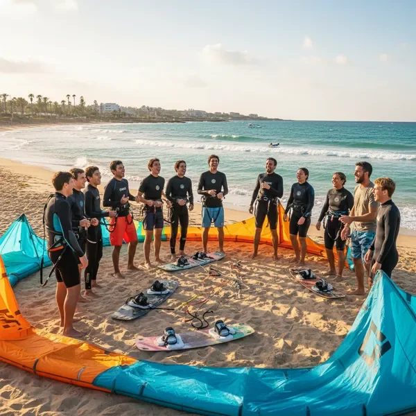 קהילת גולשי קייטסרפינג בגלישולה מכמורת